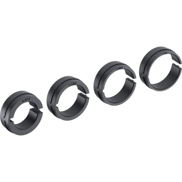 SP Connect Spacer Rings Moto Mount Pro Black Set #59009