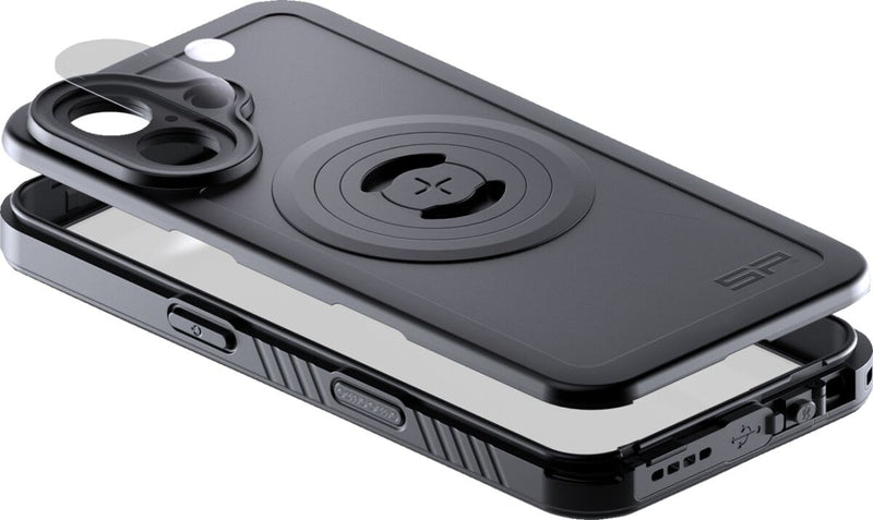 SP Connect Xtreme SPC+ Case Black Flat Phone Glass Plastic Each