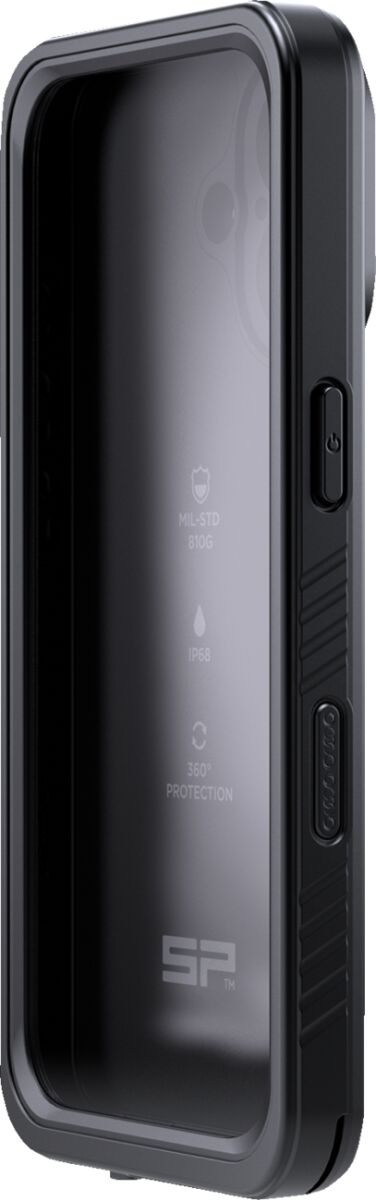 SP Connect Xtreme SPC+ Case Black Flat Phone Glass Plastic #52918