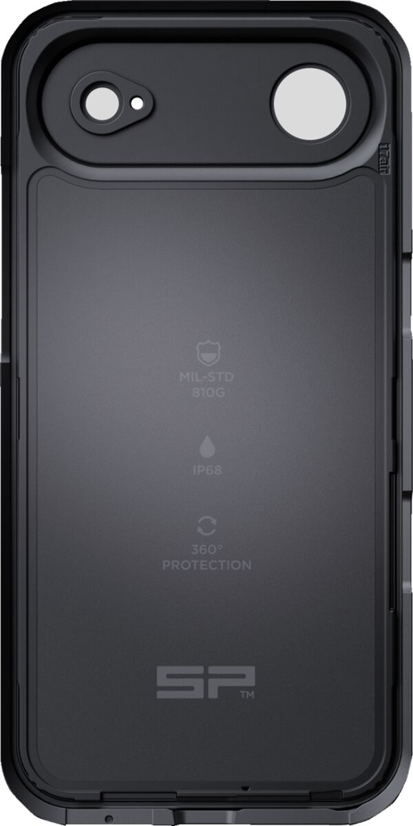 SP Connect Xtreme SPC+ Case Black Flat Phone Glass Plastic #52920