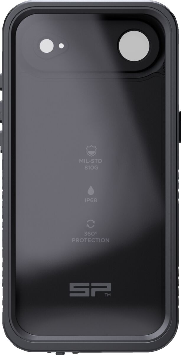 SP Connect Xtreme SPC+ Case Black Flat Phone Glass Plastic #52920