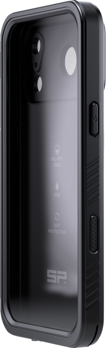 SP Connect Xtreme SPC+ Case Black Flat Phone Glass Plastic #52921