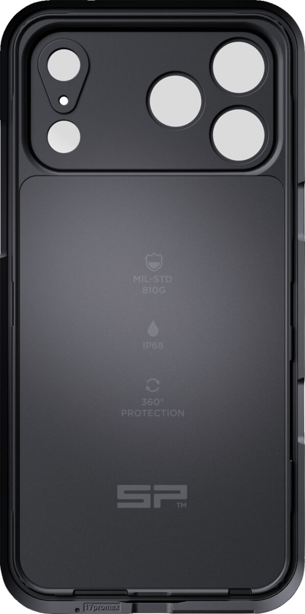 SP Connect Xtreme SPC+ Case Black Flat Phone Glass Plastic #52921