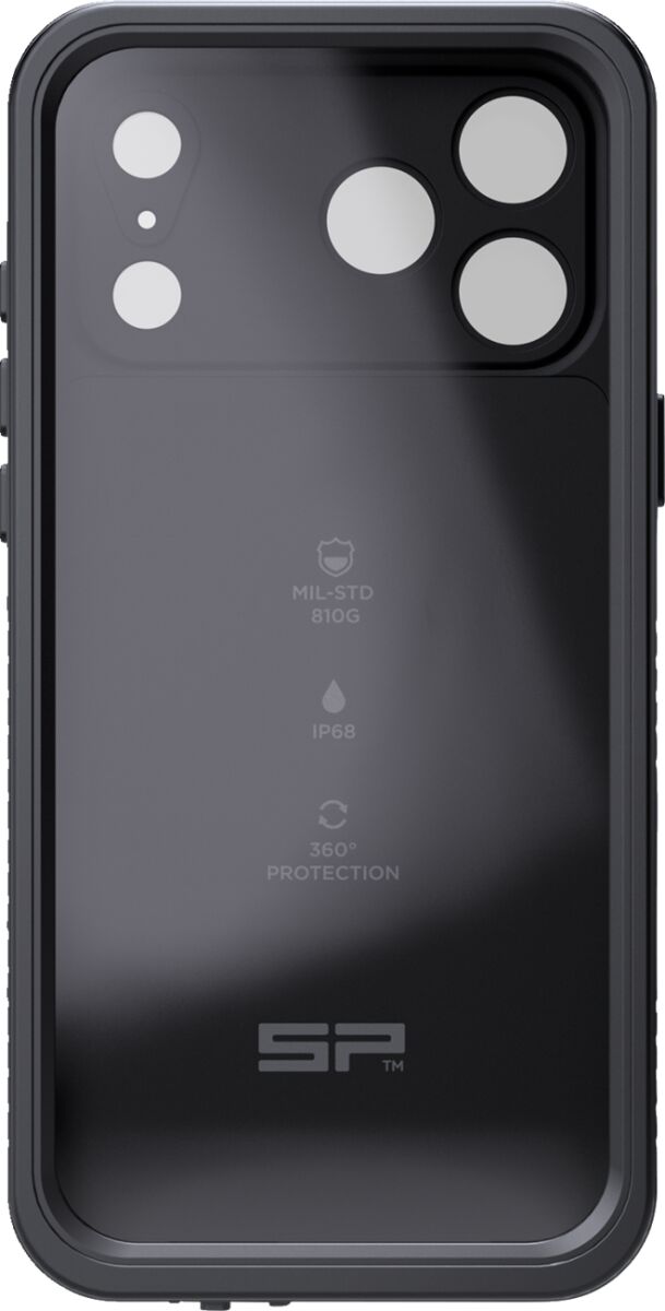SP Connect Xtreme SPC+ Case Black Flat Phone Glass Plastic #52921