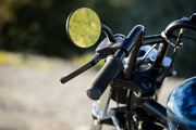 Biltwell Black 3 3/4 in. Round Perch Mounted Utility Mirror