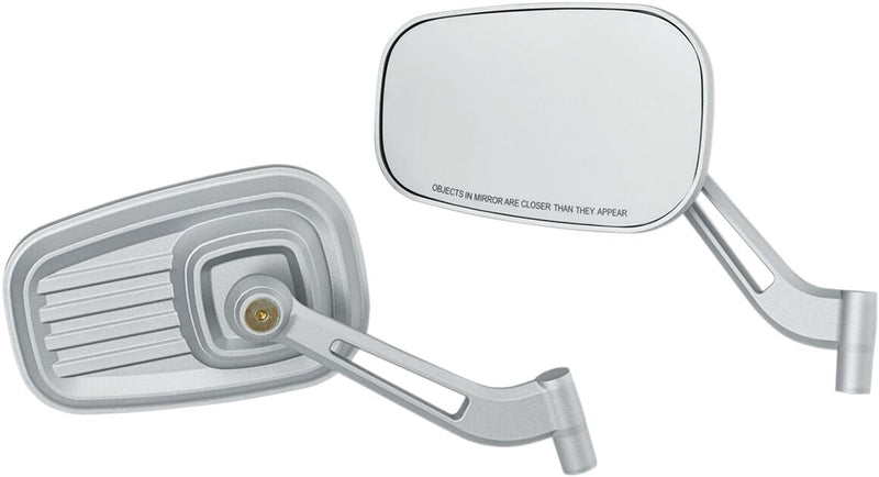 Kuryakyn Dillinger Mirrors In Silver