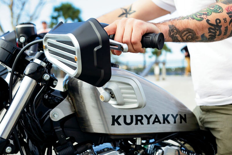 Kuryakyn Dillinger Mirrors In Silver