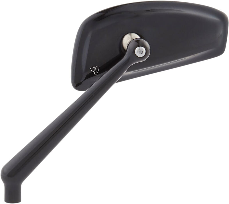 Arlen Ness Left Anodised Back Teardrop Mirror