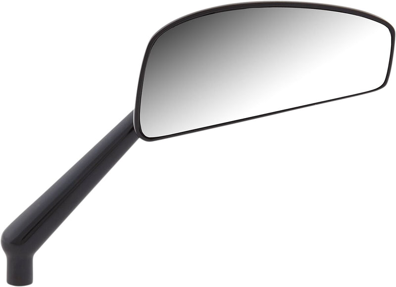 Arlen Ness Right Anodised Black Teardrop Mirror