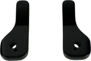 LA Choppers Mirror Drop Down Brackets Black Matte Pair