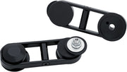 Kuryakyn Adjustable Drop Mirror Mount In Black For Harley-Davidson 2014-2023 Street Glide Models