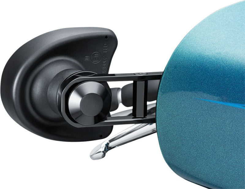 Kuryakyn Adjustable Drop Mirror Mount In Black For Harley-Davidson 2014-2023 Street Glide Models