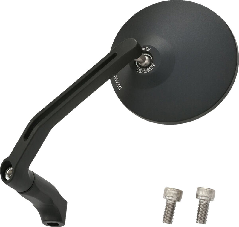 Daytona E-Marked Mirror Black Left Right Side View Aluminium
