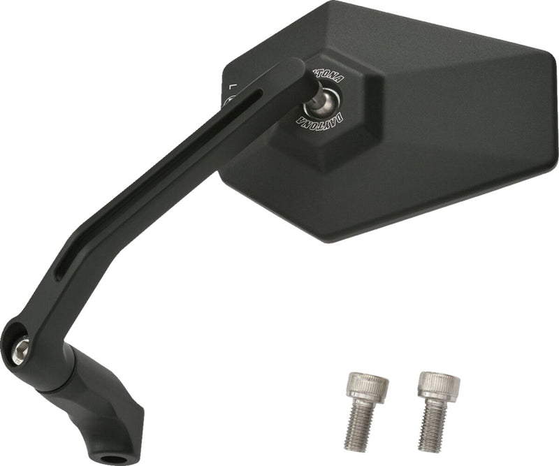 Daytona E-Marked Mirror Black Left Right Side View Aluminium