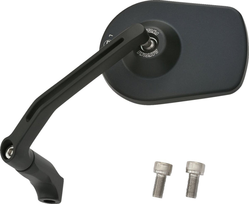 Daytona E-Marked Mirror Black Left Right Side View Aluminium