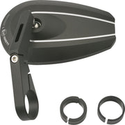 Daytona Bar End Mirror Black Side View Aluminium