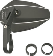 Daytona Bar End Mirror Black Side View Aluminium