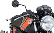 Daytona Aluminium Black Mirror Right Side View Each