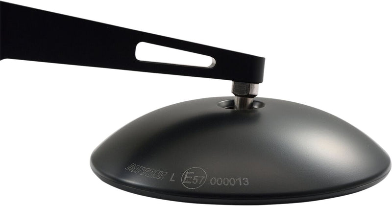 Daytona Bar End Mirror Black Side View Aluminium Each