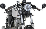 Daytona Bar End Mirror Black Side View Aluminium