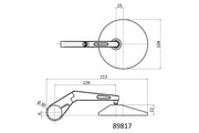 Daytona Bar End Mirror Black Side View Aluminium Each