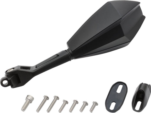 Daytona Aluminium ABS Mirror Black Left Side View