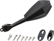 Daytona Aluminium ABS Mirror Black Left Side View