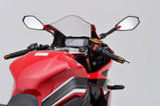 Daytona Aluminium ABS Mirror Black Left Side View