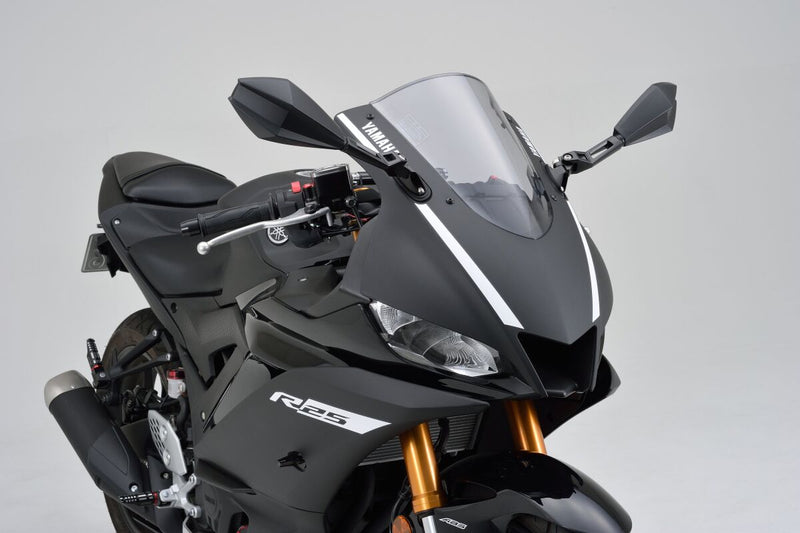 Daytona Aluminium ABS Mirror Black Left Side View Each