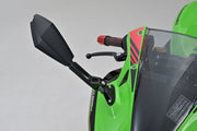 Daytona Aluminium ABS Mirror Black Right Side View Each