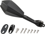 Daytona Aluminium ABS Mirror Black Right Side View Each