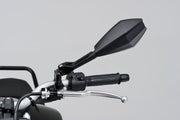 Daytona Aluminium ABS Mirror Black Left Side View Each