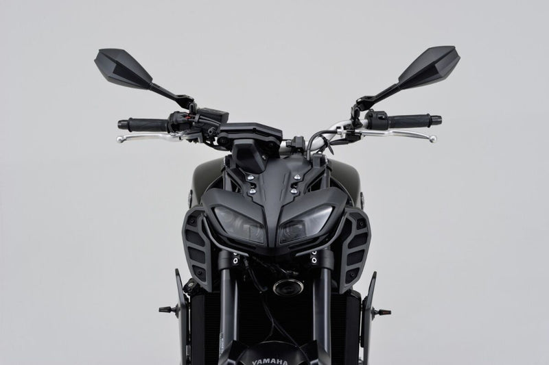 Daytona Aluminium ABS Mirror Black Right Side View Each