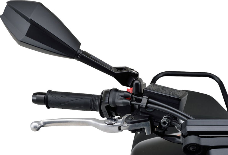 Daytona Aluminium ABS Mirror Black Right Side View Each