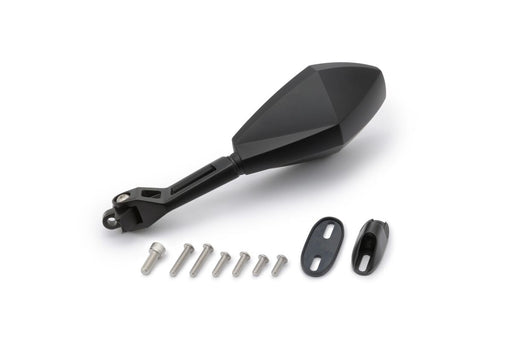 Daytona Aluminium ABS Mirror Black Left Side View