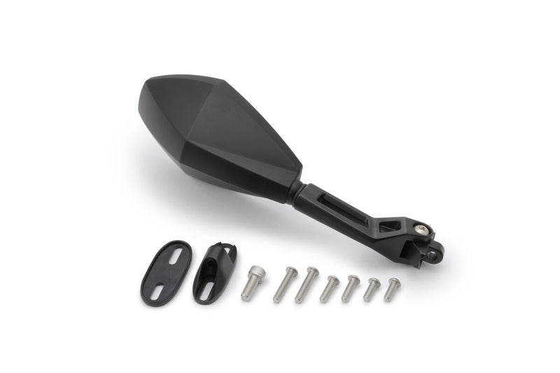 Daytona Aluminium ABS Mirror Black Right Side View