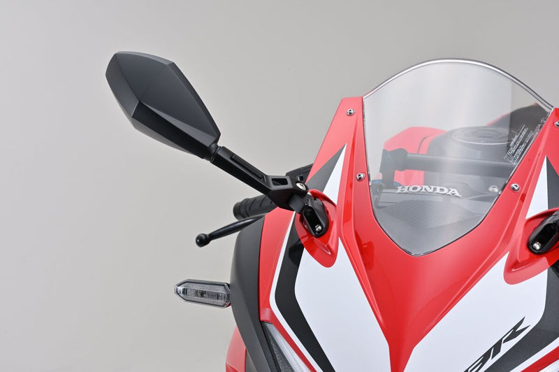 Daytona Aluminium ABS Mirror Black Right Side View Each
