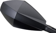 Daytona Aluminium ABS Mirror Black Right Side View Each