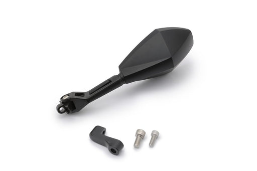 Daytona Aluminium ABS Mirror Black Left Side View