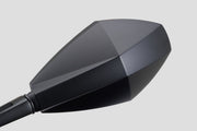 Daytona Aluminium ABS Mirror Black Left Side View Each