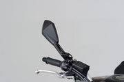 Daytona Aluminium ABS Mirror Black Right Side View Each