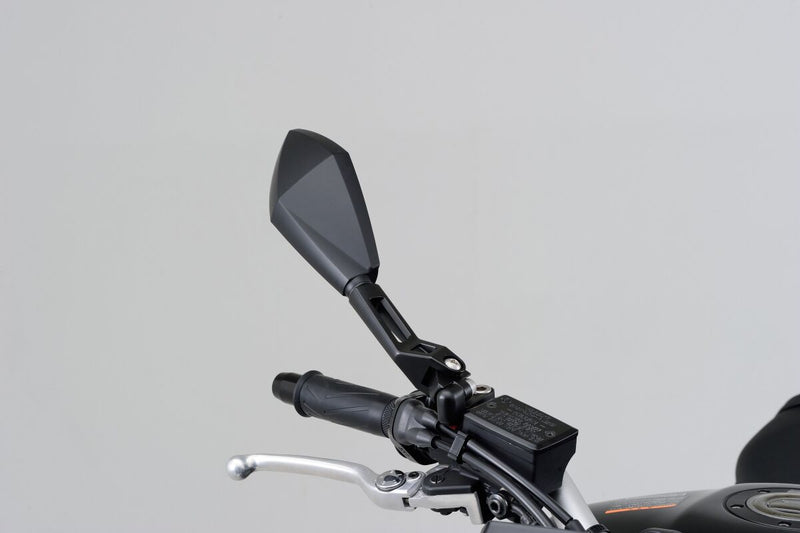 Daytona Aluminium ABS Mirror Black Right Side View