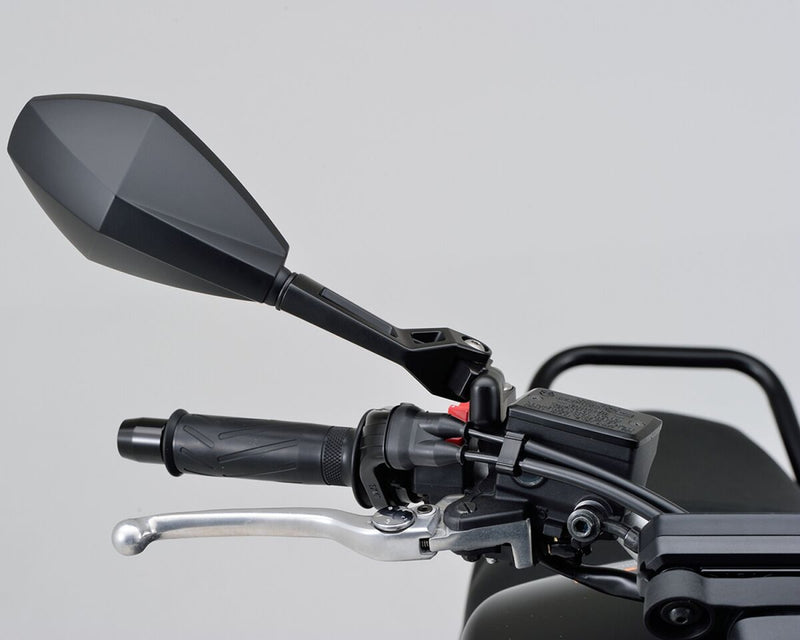 Daytona Aluminium ABS Mirror Black Right Side View Each