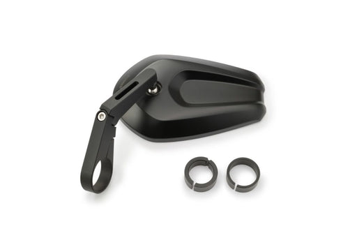 Daytona Bar End Mirror Black Side View Aluminium