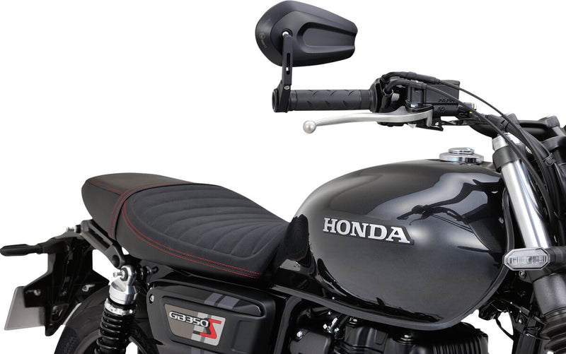 Daytona Bar End Mirror Black Side View Aluminium Each