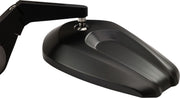 Daytona Bar End Mirror Black Side View Aluminium Each