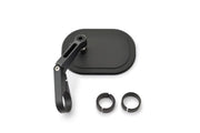 Daytona Bar End Mirror Black Side View Aluminium