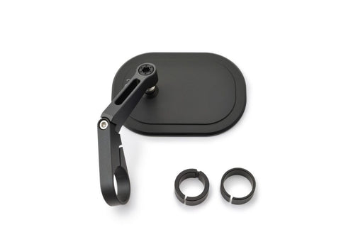 Daytona Bar End Mirror Black Side View Aluminium
