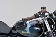 Daytona Bar End Mirror Black Side View Aluminium Each