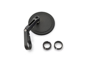 Daytona Bar End Mirror Black Side View Aluminium